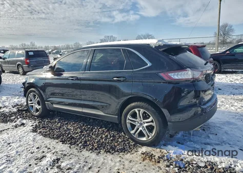 2016 Ford Edge Titanium from USA, damaged, VIN 2FMPK4K9XGBC01209